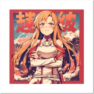 tsundere asuna Posters and Art